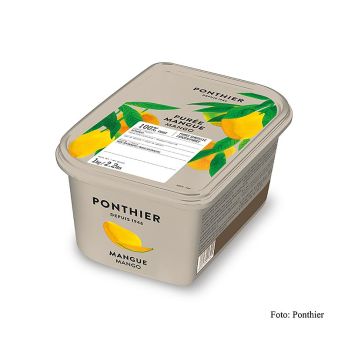 Püree - Mango, 100% Frucht, ungezuckert, TK, 1 kg