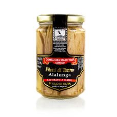 Thunfischfilets in Olivenöl, Filetti di Tonno, 300 g