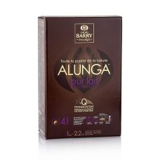 Purity Nature Alunga, Vollmilch Schokolade, Callets, 41% Kakao, 1 kg