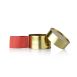 Kaviardose - gold, unbedruckt, mit Verschluss-Gummi, ø11,5cm, für 500g Kaviar, 1 St