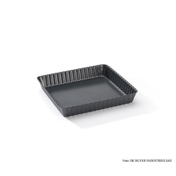 deBUYER Tarteform, quadratisch, ø18cm, mit abnehmb. Boden, 1 St