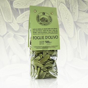 Morelli 1860 Foglie d´olivio, mit Spinat, 500 g