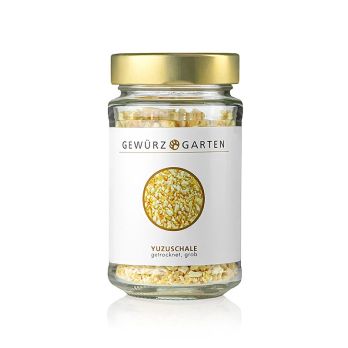 Gewürzgarten Yuzu Schale, grob, 100% Yuzu, Japan, 20 g