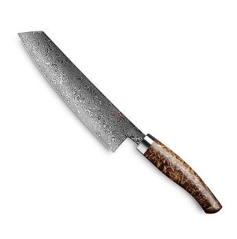 Nesmuk EXKLUSIV C90, Damast Kochmesser, 180mm, Griff Maserbirke, 1 St