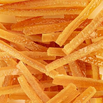 Orangeat, kandierte Orangenschale, in Streifen, Aiguillettes, 1 kg
