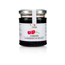 Vissino Sauerkirschen, süß eingelegt mit Honig und Rosmarin, ANEMOS, 265 g