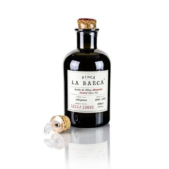 Olivenöl Geräuchert, 100% Arbequina, 500ml, Finca La Barca , 500 ml