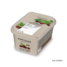 Ponthier Schwarzkirschenpüree, ohne Zuckerzusatz, TK, 1 kg