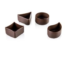 Schokoform - Dunkel, 4 verschiedene Formen, Mona Lisa, 240 g, 40 St