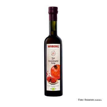Wiberg Granatapfel Essig, naturtrüb, 5% Säure,  BIO, 500 ml