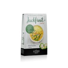 Jackfruit Fruchtfleisch, mit Curry, gewürfelt, vegan, Lotao, BIO, 200 g