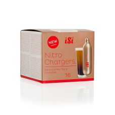 Einweg Nitrokapseln, für Nitro Cold Brew Coffee (reiner Stickstoff), iSi, 16 St