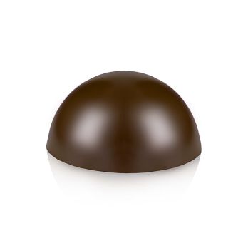 Schokoform Halbkugel, groß, dunkel, ø 80x40mm, 900 g, 45 St