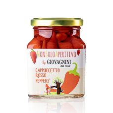 Peperoni Tropfen Pepper Rosso, rot, Giovagnini Cappuccetto, 310 g