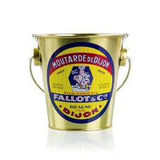 Fallot - Dijon Senf, fein und scharf, Glas im Eimer, 420 ml