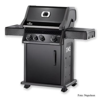Napoleon Gasgrill Rogue XT425SIB, Schwarz, 3 Brenner+ SIZZLEZONE, 1 St