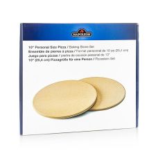 Napoleon Grillzubehör - Pizzastein 2er Set, für Grill  Travel Q Ø25cm, 2 tlg.