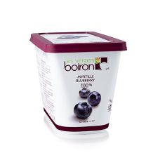 Boiron Wilde Heidelbeere Püree (Blaubeer/ Myrtilles) ungezuckert, TK, 1 kg