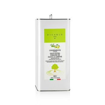 Natives Olivenöl Extra Oil EVO Di Carlo, mit Zitrone, BIO, 5 l