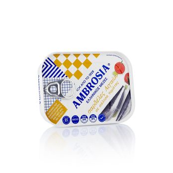 Sardinen in Tomatensauce, aus dem Ägäischen Meer, Ambrosia, 105 g