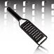 Reibe Microplane Black Sheep, Extra Coarse Grater, schwarzer Edelstahl (43008), 1 St
