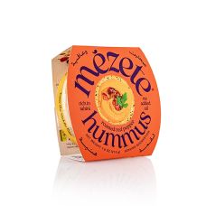 Gourmet Hummus mit gerösteter Roter Paprika, Kichererbsenpüree, Mézete, 215 g