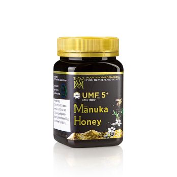 Manukahonig UMF™ zertifiziert, 5+, MGM, 500 g