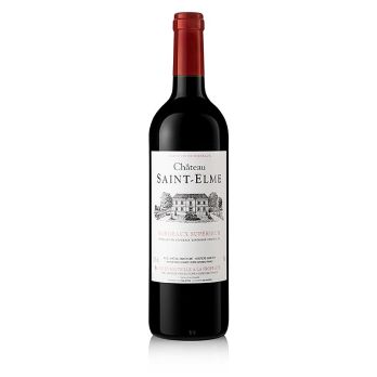 2019er Rotwein AOC Bordeaux Superieur, trocken, 13,5% vol., Chateau Saint-Elm, 750 ml