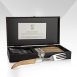 Gabel-Set 6er, Olivenholzgriff, Holzbox, Laguiole, 1 St