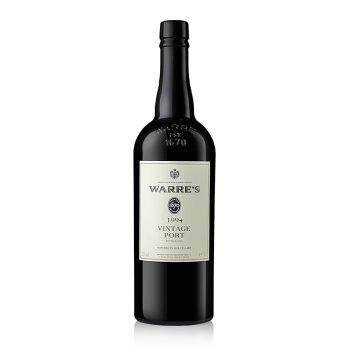 Warre´s 1994er Vintage Portwein, süß, 20 % vol., 97 PP, 750 ml