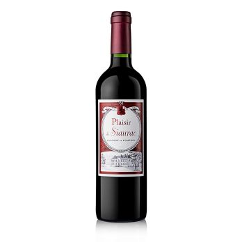 Plaisir de Siaurac 2019er Rotwein, trocken, 14,5 % vol., Lalande de Pomerol Bordeaux , 750 ml
