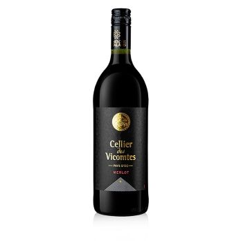 2024er Merlot, trocken, 13,5 % vol., Cellier Vicomtes, 1 l
