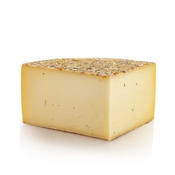 Heublumenkäse, österreichischer Hartkäse, viertel Laib, BIO, ca.1,5 kg