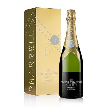Champagner Moet & Chandon Brut Impérial, Pharrell Williams GOLD, 12,5 % vol., 750 ml