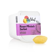Delikat - Rosen-Pfirsich Sorbet, TK, 2,5 l