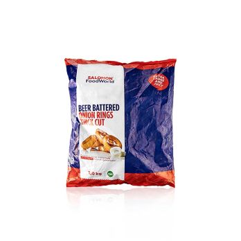 Beer Battered Onion Rings Thick Cut, Zwiebelringe dick, in Bierteig, TK, 1 kg