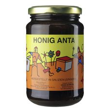 Anta-Honig - Gebirgsblütenhonig aus Galizien, wenig süß, sehr würzig, 500 g