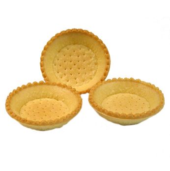 Dessert-Tartelettes, rund, ø 9cm, H 2cm, Mürbeteig, 3,19 kg, 120 St