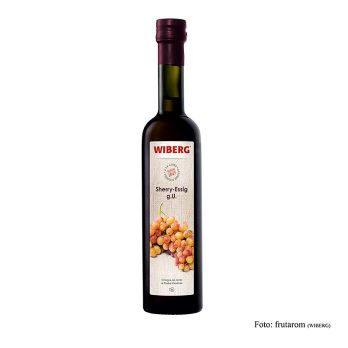 Wiberg Sherry-Essig Reserva, aus Pedro Ximénez Trauben, 7% Säure, 500 ml