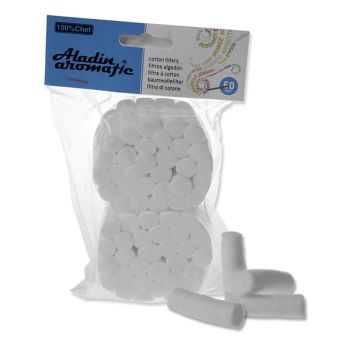 Räucher-Filter, für Aladin Aromatic & Super-Aladin-Profi, Filter 3,5cm lang, 60 St