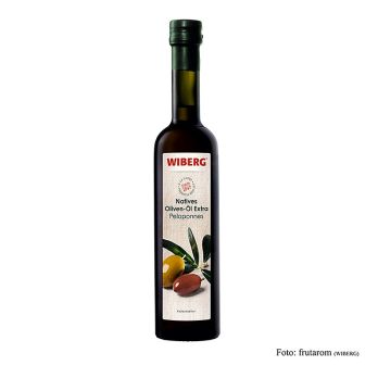 Wiberg Natives Olivenöl Extra, kaltgepresst, Peleponnes, 500 ml