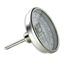 Zubehör - Thermometer, mit Schraubgewinde, Edelstahl, für alle Smoker Modelle, 1 St