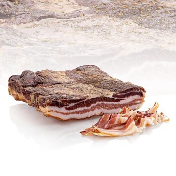 VULCANO Räucherspeck, 4 Monate gereift, aus der Steiermark, ca.1,25 kg