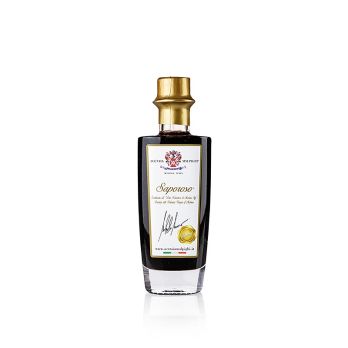 Balsamico Condiment Saporoso Riserva, 8 Jahre, Eichen- & Akazienholz, Malpighi, 100 ml