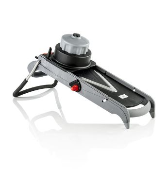 deBUYER Mandoline Viper, Edelstahl, Messer glatt & gewellt, Julienne 4+10mm, 1 St