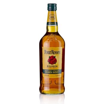 Bourbon Whisky Four Roses, Kentucky Straight Bourbon, 40 % vol., USA, 1 l