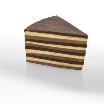 Ottavio - Stück des Millestrati Gianduja Schicht Nougat, La Molina, 250 g