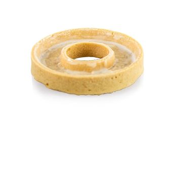 Dessert-Tartelettes Vanilla, TartNut, gecoated, ø 80x14mm h, 1,3 kg, 54 St