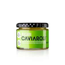 Caviaroli® Olivenölkaviar, kleine Perlen aus Olivenöl mit Wasabi, 50 g