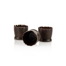 Schokoform - Snobinettes, dunkle Schokolade, ø 23-27mm, 26mm hoch, Mona Lisa, 430 g, 90 St